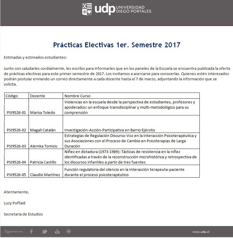 Llamado concurso ayudantes 1er. Semestre 2017