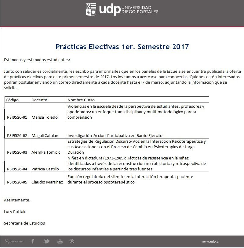 Llamado concurso ayudantes 1er. Semestre 2017