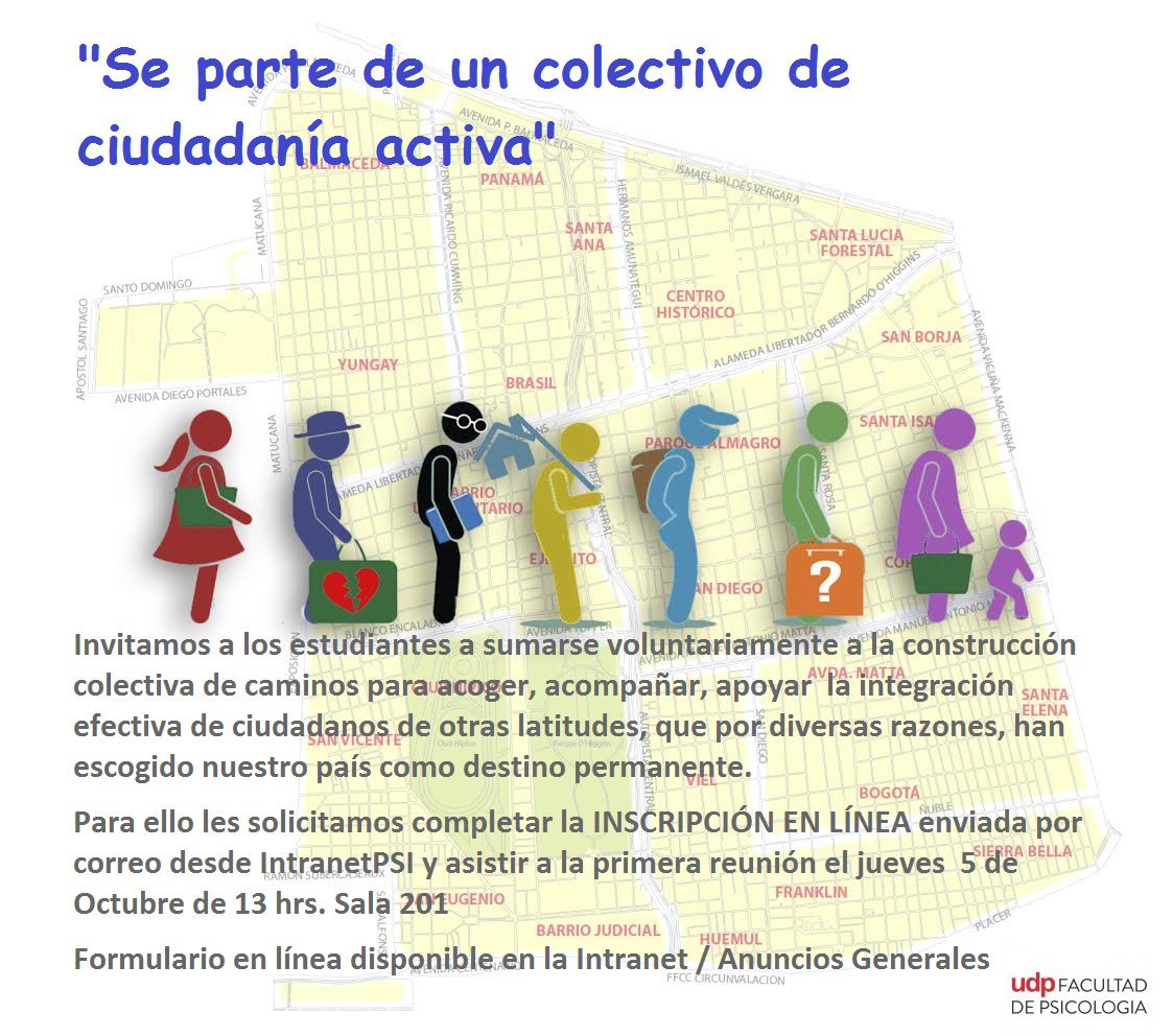INVITACIÓN: «Se parte de un colectivo de ciudadanía activa»