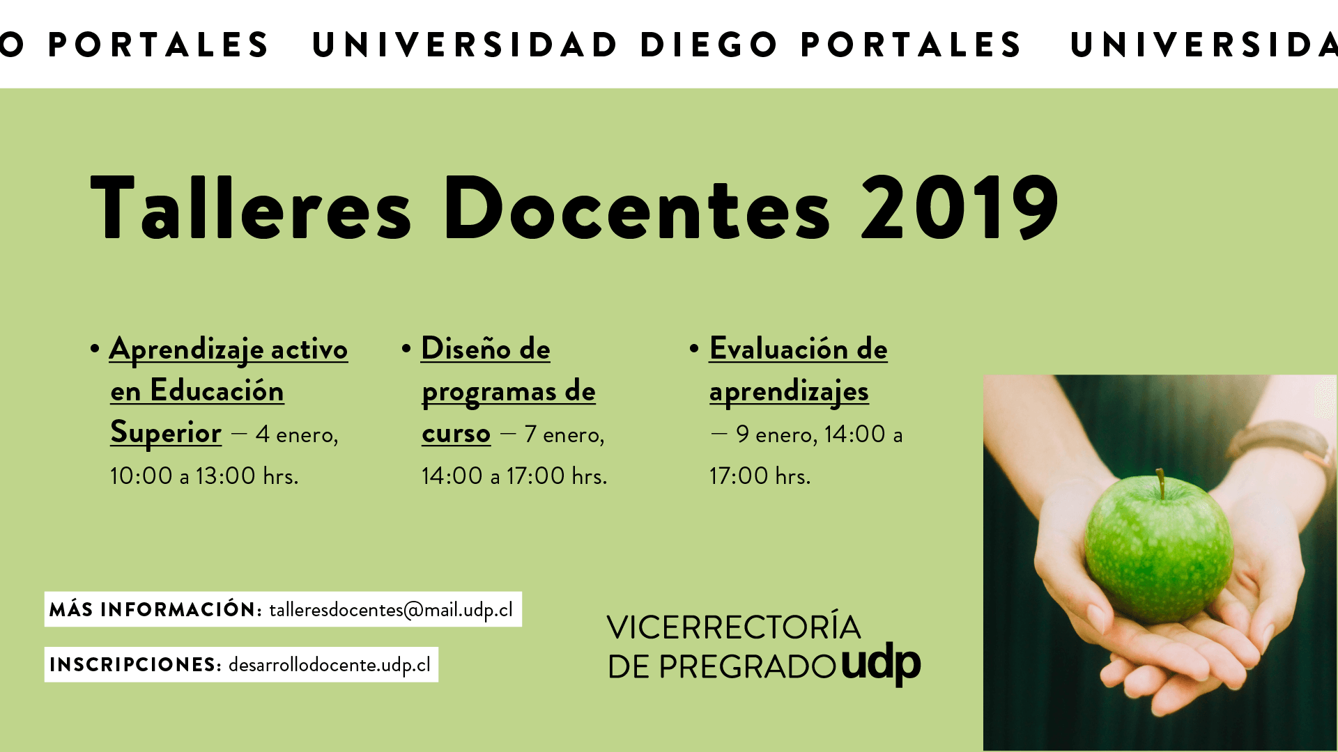 TALLERES DOCENTES 2019